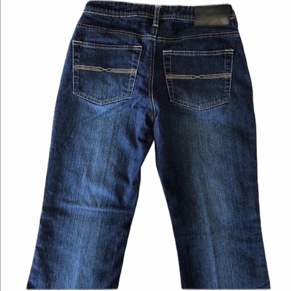 Express Bootcut Jeans Size 5/6 Dark Wash NWOT Classic Stretch Denim Y2K